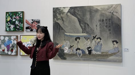 '음주운전' 낸시랭, 자숙 대신 전시회 홍보