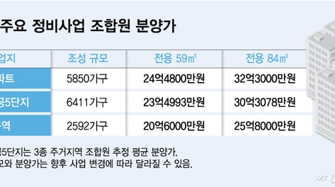 은마는 3억 내고, 잠실은 5억 받는다?...조합원 분담금 엇갈린 이유