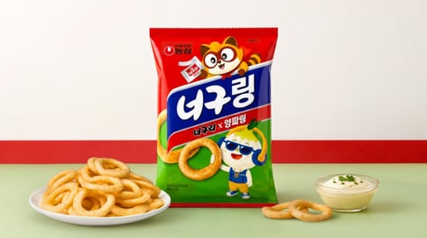 "양파링+너구리"…농심, 소비자 아이디어로 '너구링' 출시