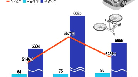 브레이크 떼고 달리다간..."헬멧도 목숨 못 지킨다" 자전거 '과속주의보'