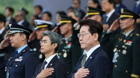 78주년 '국군의 날' 행사 계룡대서 개최…'드론 요격' 천광 시연