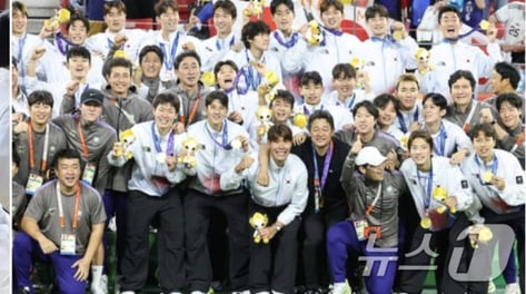 축구팀, 전역모 쓰고 '군 면제' 실언...국방정책특보 "병역특례 재정비 필요"