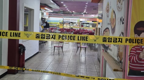 '8명 부상' 인천 구월동 흉기난동 50대...살인미수 전과자였다
