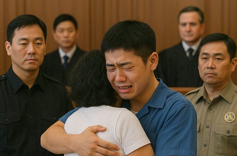 "어머니 안아봐도..." 피고인의 작은 요청 허락한 재판장의 마지막 말은 썸네일