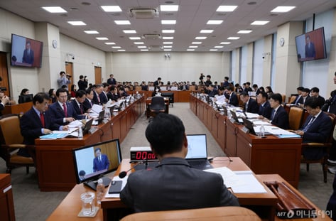 여야, 대미투자·부동산·세수추계 공방…재경부 국감 '난타전'