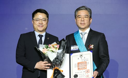 [사진]장재훈 현대차 부회장 '금탑산업훈장' 수상