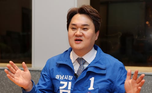[인터뷰] 김지호 "나는 '성남세대'이자 '이재명 정치제자'"…'하나의 성남' 강조