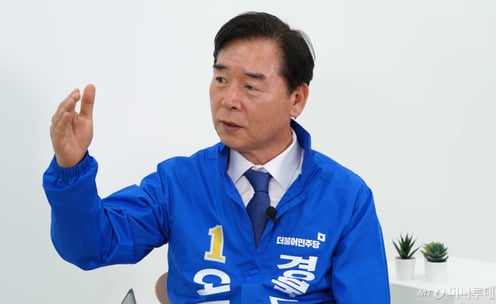 [인터뷰]오중기 "원전·전기료감면으로 경북 띄운다...경산·구미부터 바람 불기 시작"