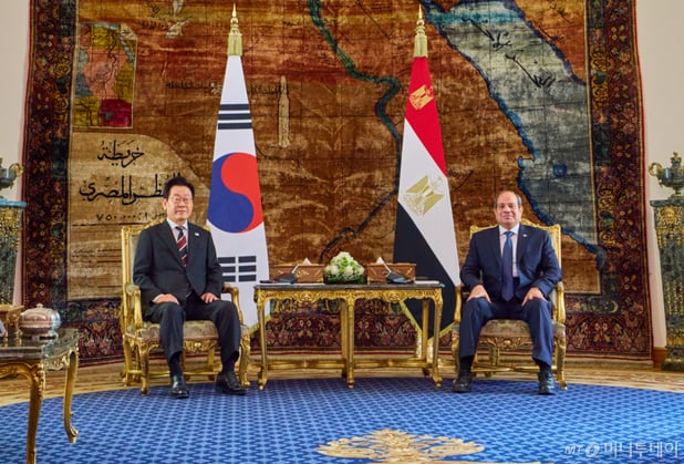 [속보]李 대통령, 8일 알시시 이집트 대통령과 정상회담