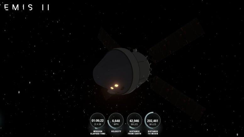 [영상]"허공에 둥둥" 아르테미스 비행 영상에 등장한 스마트폰, 왜?