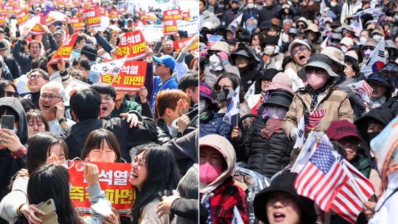 윤석열 탄핵 1년, 아직도..."윤 어게인" vs "내란 청산" 거리로