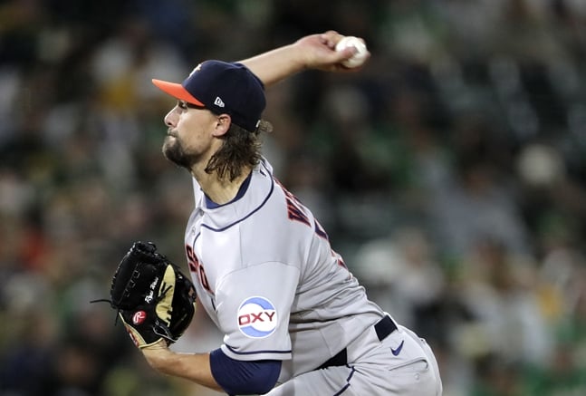 '대전예수' 와이스 진짜 미쳤다! 휴스턴 필승조 보인다→롱릴리프로 ERA 1.50 실화인가