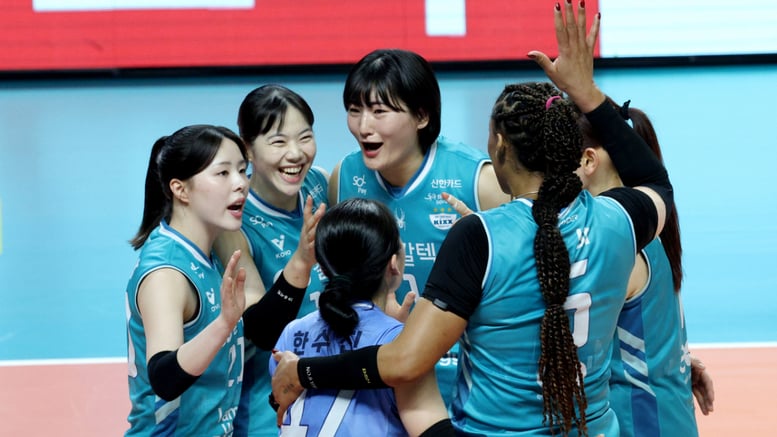 [포토] 실바 '1세트 가볍게 승리'