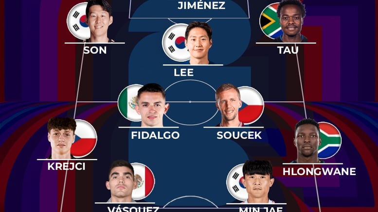 '역시 韓 축구 3대장' 손흥민·이강인·김민재, 월드컵 A조 '통합 베스트11' 선정