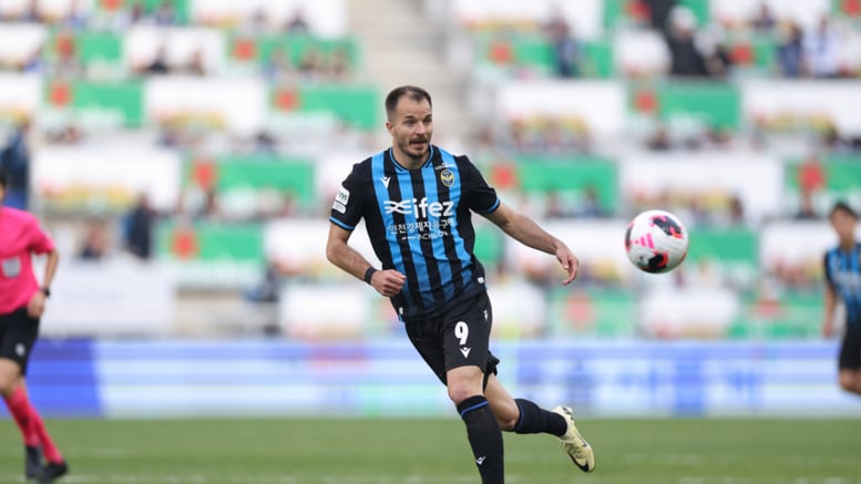 [오피셜] '멀티골 폭발' 인천 무고사, K리그1 6라운드 MVP 선정