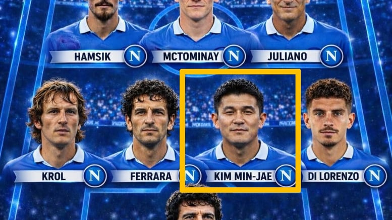 '김민재, 마라도나와 나란히 뽑혔다' 한 시즌 뛰고 나폴리 '올타임 베스트11' 선정