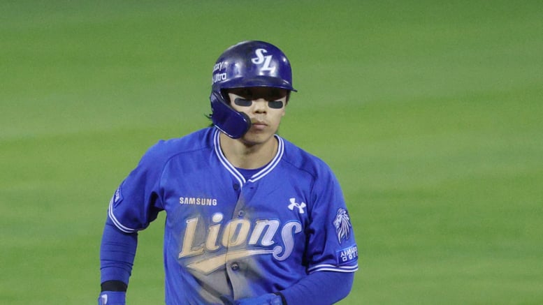 [포토] 숨 고르는 김성윤