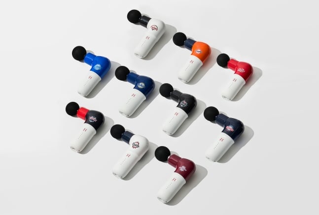 '천만 관중 KBO리그' 수익 창출 박차 가한다! IP 활용한 굿즈 또 공개... 야구공 버튼 마사지기 눈길