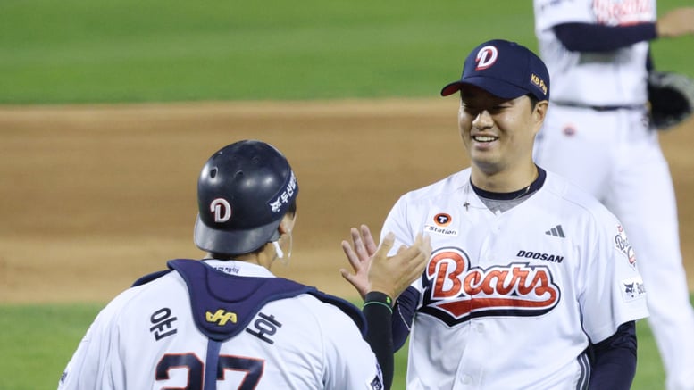 [포토] 이영하 '이제야 웃는다'