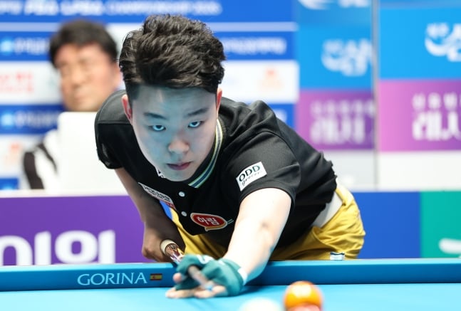 '19세 월드챔피언' 김영원 128강서 벼랑 끝 생존, 조재호-사이그너도 64강 진출 [PBA]