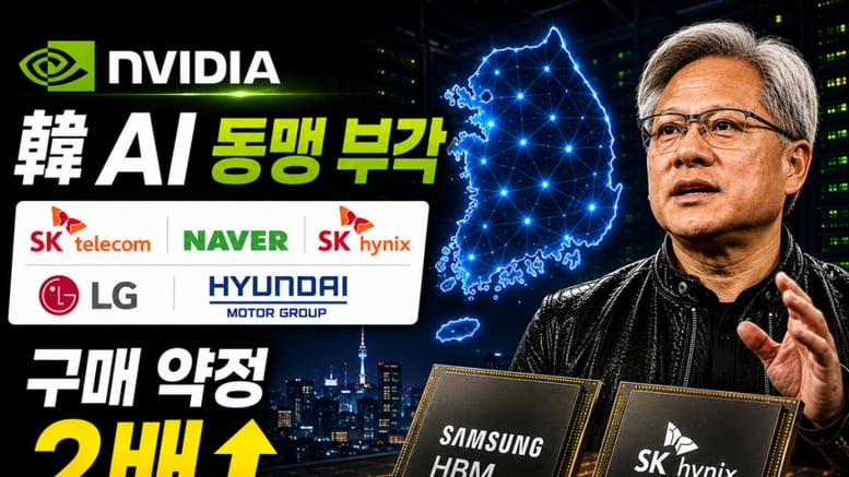 韓 AI 동맹 부각 엔비디아, 구매 약정 2배↑…삼성·SK '미소'