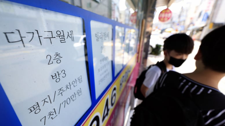 숨만 쉬어도 '164만원' 숭텅…전국 10곳 중 9곳 월세 올랐다