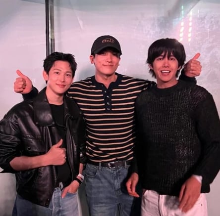 '제국의 아이들' 황광희·박형식·임시완, 여전한 우정 과시