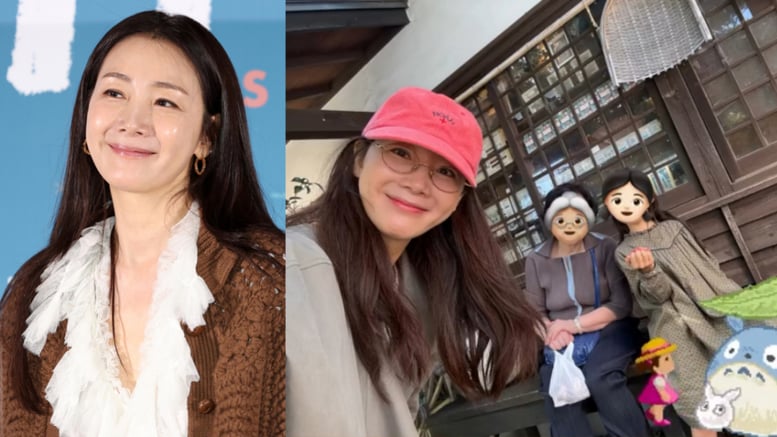 '45세 출산' 최지우, 폭풍 성장한 딸 공개…어머니와 3대 여행