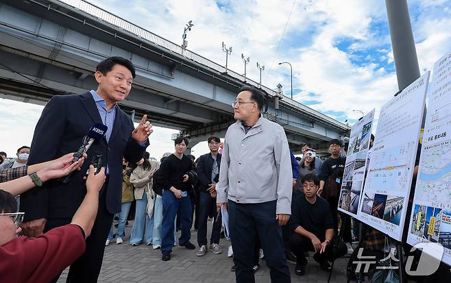 국회·감사의 정원·이태원 참사 추모…'생환' 오세훈의 광폭행보